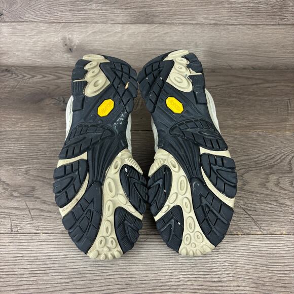 Merrell Moab 2 Vent Hiking Shoes Womens 7.5 Beige Outdoor Walking Trail Sneakers - Picture 9 of 16